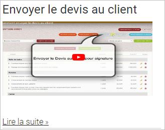 Envoyer un devis