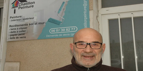 Patrick Chatillon, peintre à Thouars - partenaire Tactidevis